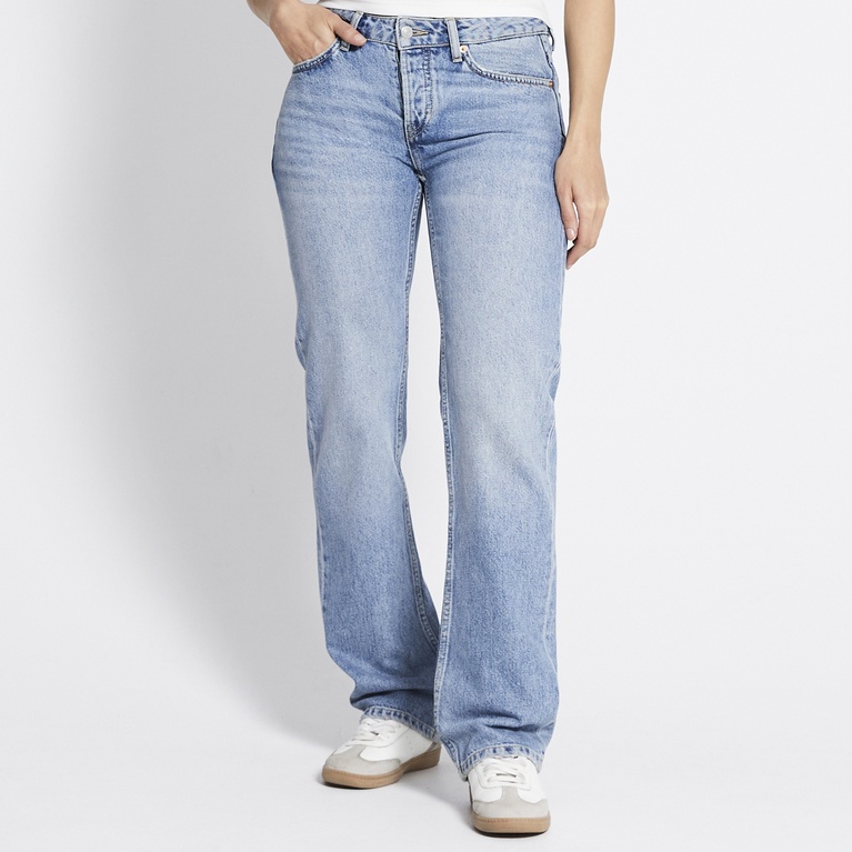Low waist straight jeans "Icon" Light used
